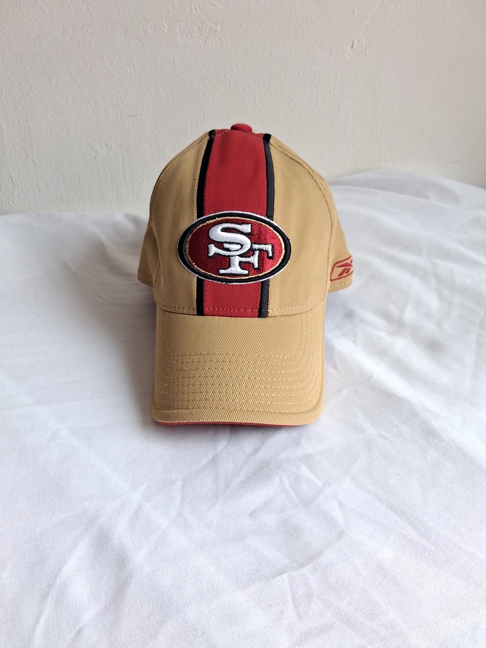 NFL San Francisco 49ers Reebok Gold Red Hat Cap